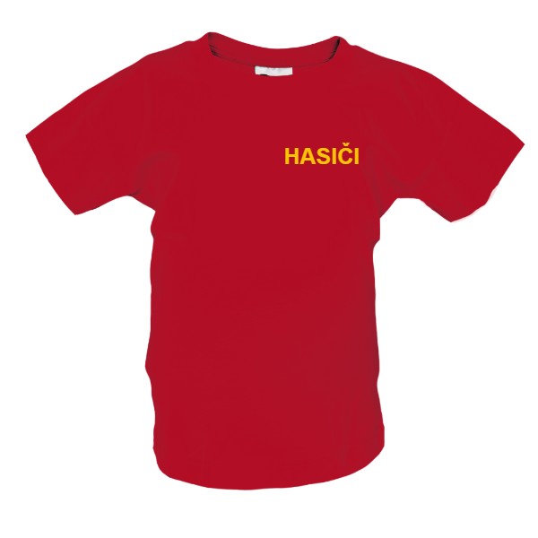 Tričko s potiskem Dětské tričko - Hasiči
