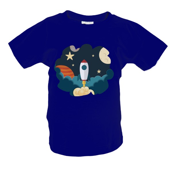 Tričko s potiskem malý kosmonaut